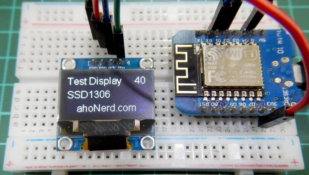 ESP8266 OLED Display example